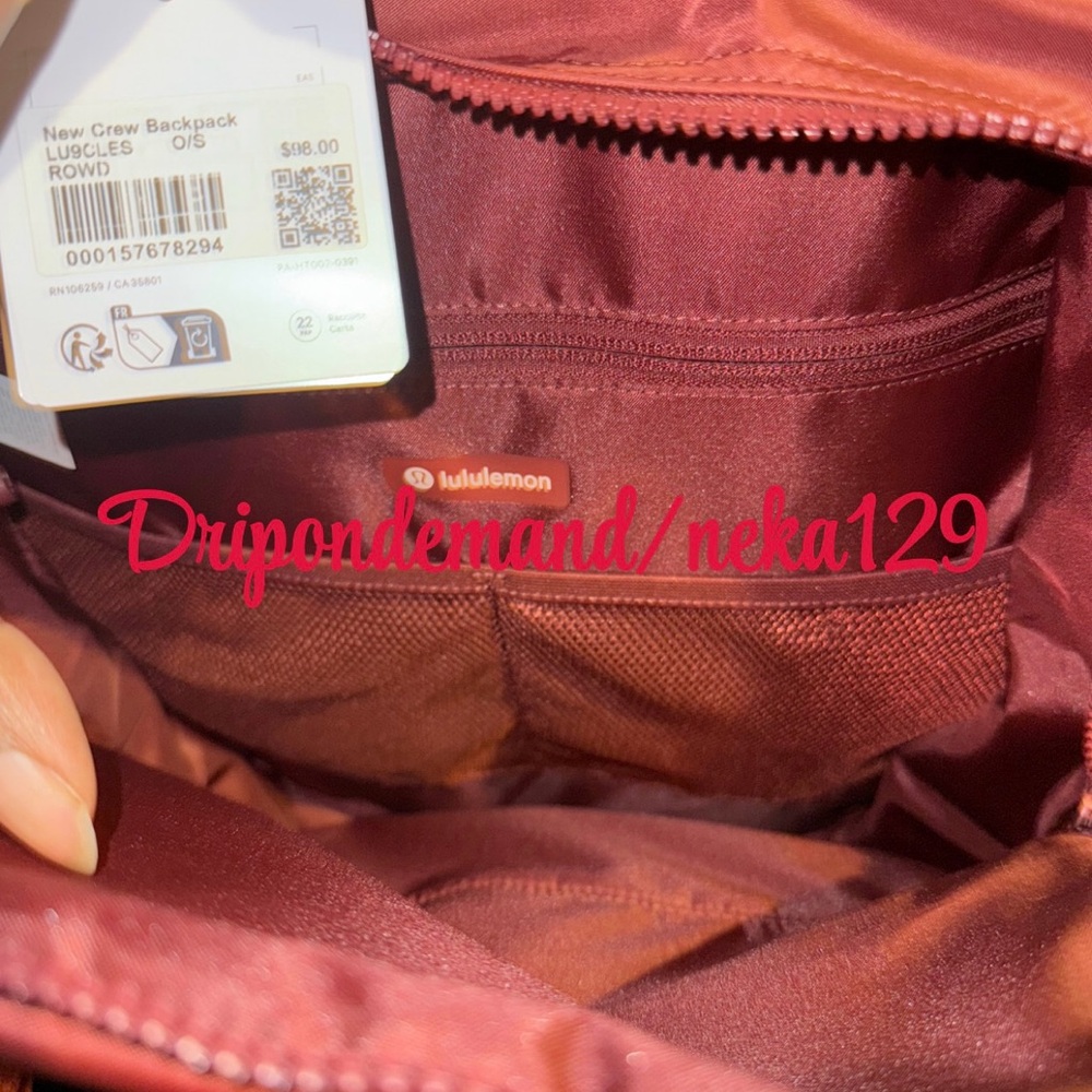 Lululemon New Crew Backpack 22L Updated- Rockwood - Picture 6 of 11